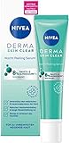NIVEA Derma Skin Clear Nacht Peeling Serum (40 ml), Anti Pickel Serum für...