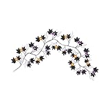 Lichterkette Weide, Halloween, LED-Lichterkette Kürbisse, 54 Lichter...