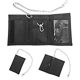 mkemka Geldbeutel Kinder Slim Geldbörse Jungen mit Kette Clip...