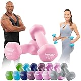 Miweba Sports Neopren Hantelset NKH100 | 𝐏𝐫𝐨𝐟𝐢 Hantel -...