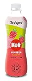 Sodapop Keli Sirup Himbeer, schnell & einfach zubereitet, 1 Flasche ergibt...