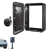 EV Ladegerät-Schutzbox, Wandhalterung Ladestation mit Regenschutz und...