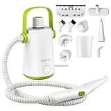 FANTASK 1000W Dampfreiniger Handgerät, 300 ml Wasserkapazität & 10...