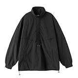 SRZYMJ Windjacke Herren Wasserdicht Steppjacke Herren Blau Oversize Shirt...