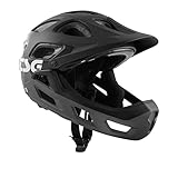 TSG Kinder Seek Youth FR MTB Helm, Schwarz, XXS/XS (52-54cm)