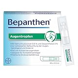 Bepanthen Augentropfen, die Hilfe bei trockenen, geröteten, juckenden oder...