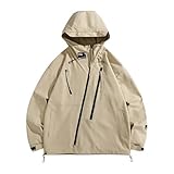 TTFDJG Windbreaker Herren Sommer Regenjacke Fahrrad Windjacke Outdoor...