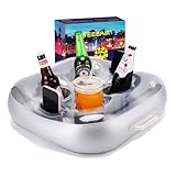 Aufblasbarer schwimmender, Getränkehalter mit 6 Löchern, großes...