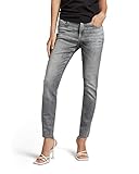 G-STAR RAW Damen 3301 Skinny Ankle Jeans, Grau (sun faded glacier grey...