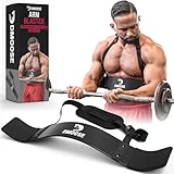DMoose Fitness Arm Blaster für Bizeps und Trizeps - Premium Nackenpolster...