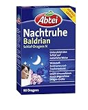 Abtei Nachtruhe Baldrian Schlaf-Dragees N - pflanzliches Arzneimittel für...