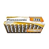 Panasonic, AA batterien, 30 Stück, Mignon, LR6, 1.5V, Auslaufschutz, 7...
