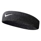 Nike Unisex Erwachsene Swoosh Headband/Stirnband, Schwarz (Black/White),...