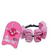 Beco Sealife Schwimmbrett mit Schwimmgürtel pink/pink Wassersport Kinder...