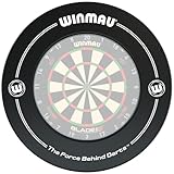WINMAU Printed Black Dartscheibe Surround Suitable for All Bristle...