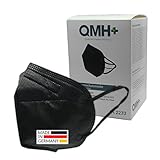 SimpleBreath 50 x FFP2 Masken schwarz QMH Made in Germany & CE2233...