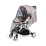 bemece Regenschutz für Kinderwagen, Regenverdeck für buggy, Bequemes...