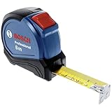 Bosch Professional 8m Maßband Autlock (Einhandbedienung, Gürtelklemme,...