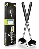 Villkin Rückenkratzer (2Stück) - Kratzhand gegen Juckreiz - Massagegerät...