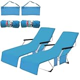 Qdreclod Mikrofaser-Strandtuch, groß, Sonnenliege, Strandtuch, für...