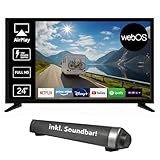 Reflexion LED24iBT Smart-TV 24 Zoll mit Soundbar, Full-HD, WLAN, Bluetooth,...