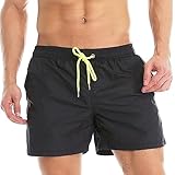 Meggsnle Badehose Herren Lang Sommer Outfits Strandhose schnell trocknende...