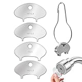 Hahnschlüssel | Wasserhahnabzieher mit Gewinde | Instrument zur Entfernung...