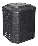 Komposter 860L aus Kunststoff, Schnellkomposter mit Belüftungssystem,...