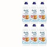 7tlg. Pflege-Set: 6x1000ml Kuschelweich Hygiene-Spüler...
