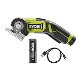 RYOBI 4V Akku-Universalschere RCT4-120G (Schnittkapazität von 6,4 mm,...