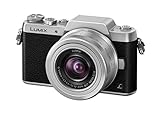 Panasonic LUMIX G DMC-GF7KEG-S Systemkamera (16 Megapixel, High-Speed...