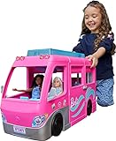 Barbie HCD46 - Traumcamper Fahrzeug Spielset (ca 75 cm), mit rollenden...