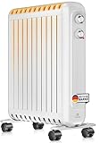 KESSER® Ölradiator energiesparend 2500W | Thermostat, Schnell Heizlüfter...