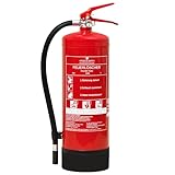 Häger - Feuerlöscher Pulver 6kg ABC - Universal einsetzbar für Gewerbe,...