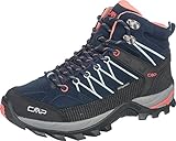 CMP Rigel Mid Trekking- & Wanderhalbschuhe Damen, Blau (B.Blue-Giada-Peach...