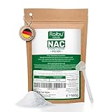 Raibu NAC Pulver 160g pro Beutel für mehr als 6 Monate - NAC Acetyl...