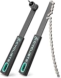 cyclists Cassette Removal Tool Set - Kettenpeitsche & Lockring-Werkzeug...