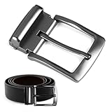Herren Gürtelschnalle Edelstahl Geeignet für 3,7 cm, Gürtelschnallen...