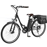 Finbike Elektrofahrrad mit Abnehmbarer 36V 13Ah Akku Bis zu 108KM,26 Zoll E...