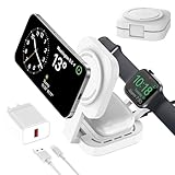3 in 1 induktive Ladestation für Apple-Geräte, Faltbarer 3 in 1...