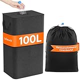 Lifewit 100L Pfandflaschen Sammelbehälter mit Deckel, Groß Pfandflaschen...