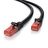 10m Netzwerkkabel RJ45 - Ethernet Gigabit LAN Kabel - 10 100 1000Mbit s -...