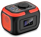 SinKeu Tragbares Powerstation 97Wh, 26400mAh Mini Generator mit 120W 230V...