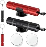 Wttagkl 2 Stück Auto Sicherheitshammer,Safe Pro X Auto 2-in-1...