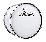 XDrum MBD-222 Marsch Bass Trommel, Fußball Pauke 22' x 12' (7,5 kg, 4...