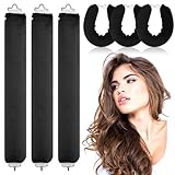 3 Stück Lockenwickler, Abeillo Heatless Curls Band, Locken Ohne Hitze,...