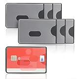 WallTrust RFID NFC Blocker Hartplastik Schutzhülle - 7 Stück -...