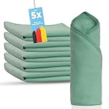 limpando 5 X Premium Möbel Poliertuch - 40x40 cm- Reinigung ohne Fusseln,...