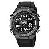 findtime Militär Uhren Herren Digitaluhr Outdoor Sport Schrittzähler ohne...