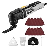 Oszillationswerkzeug 300W: DEKOPRO Multifunktionswerkzeug,3000-22000 RPM,6...